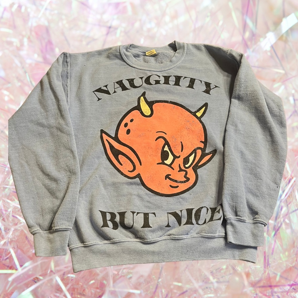 Gray Graphic Women’s Sweater